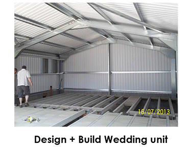 Steel Structure Wedding Unit