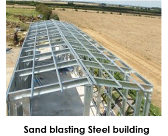Steel Building for Sand Blasting